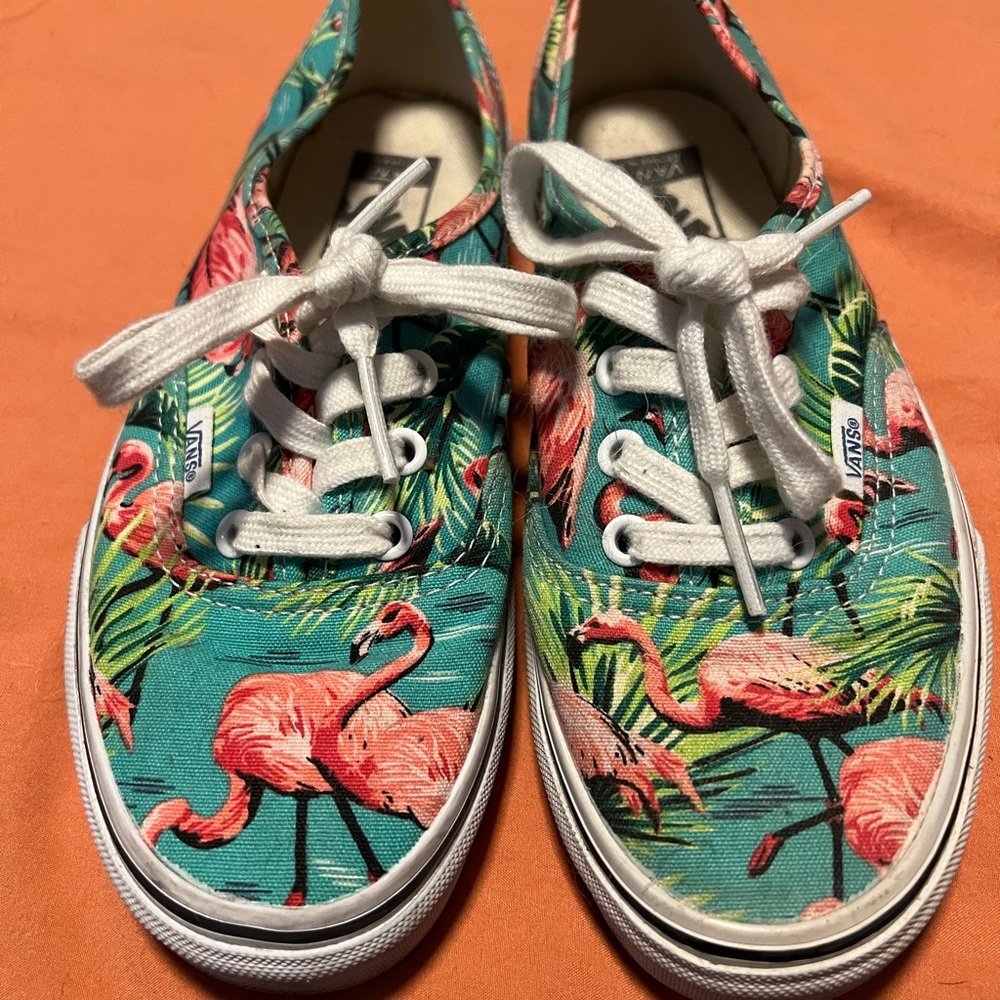 VANS Authentic-Flamingo Print
